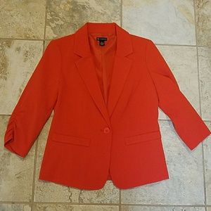 NWOT red/orange blazer